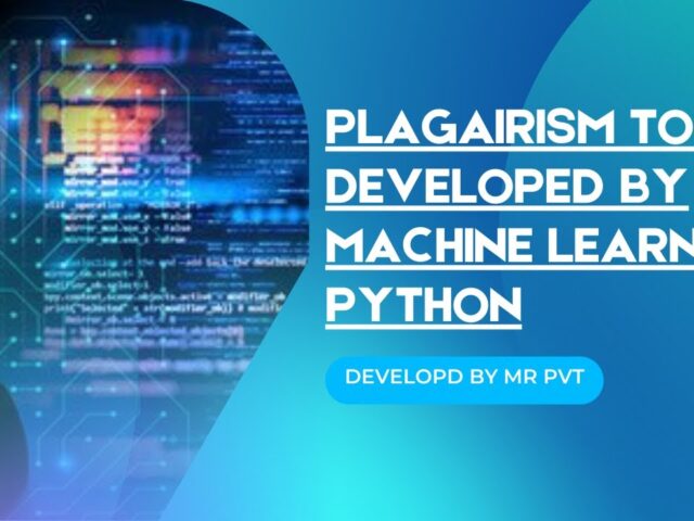 Plagiarism Detection Tool – NLTK Machine Learning