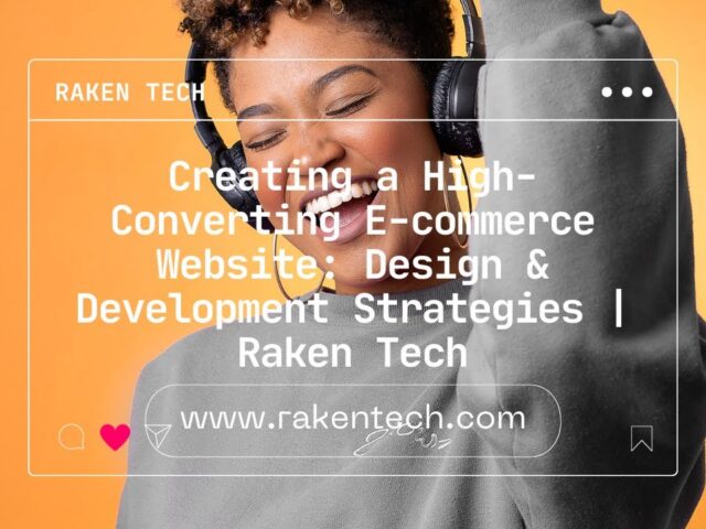 High-Converting E-Commerce Website – Design Strategies